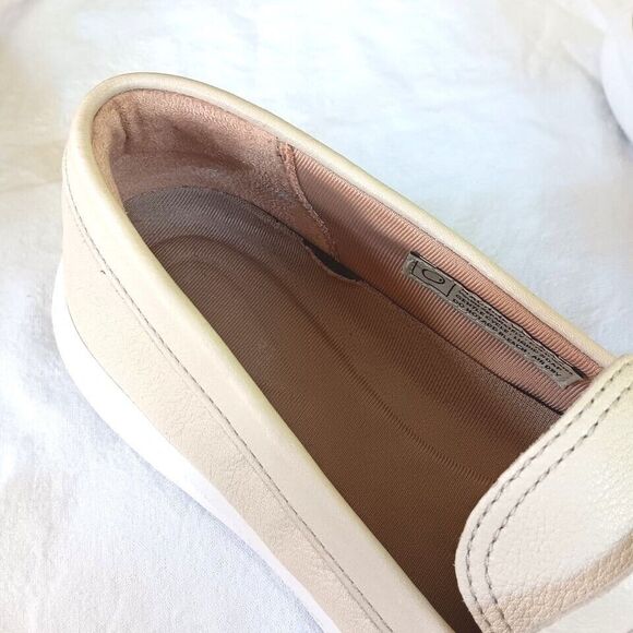 Rockport Penny Loafers Ayva Washable 9 Beige - Picture 3 of 6